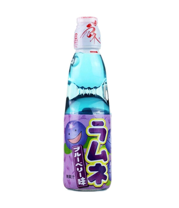 Hatakosen ramune blueberry 200 ml