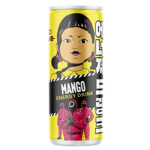 Squid Game Energi Mango 0,25l