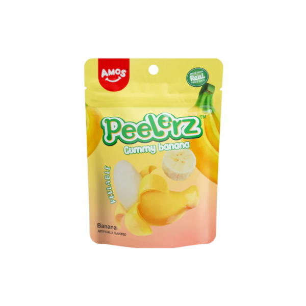 Amos Peelerz Gummi Banan 120g