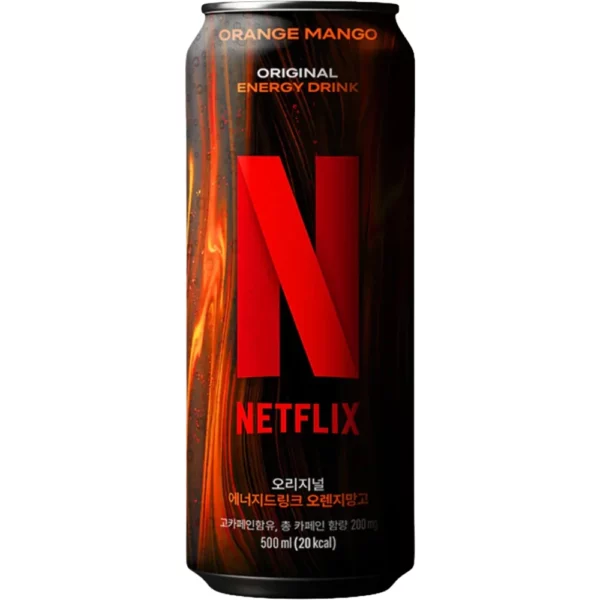 Netflix Energidrik Orange Mango 500ml