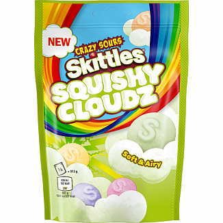 Skittles Squishy Cloudz Crazy Sours 98g