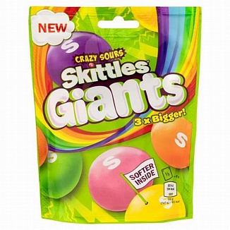 Skittles Giants Frugter Sour 132g
