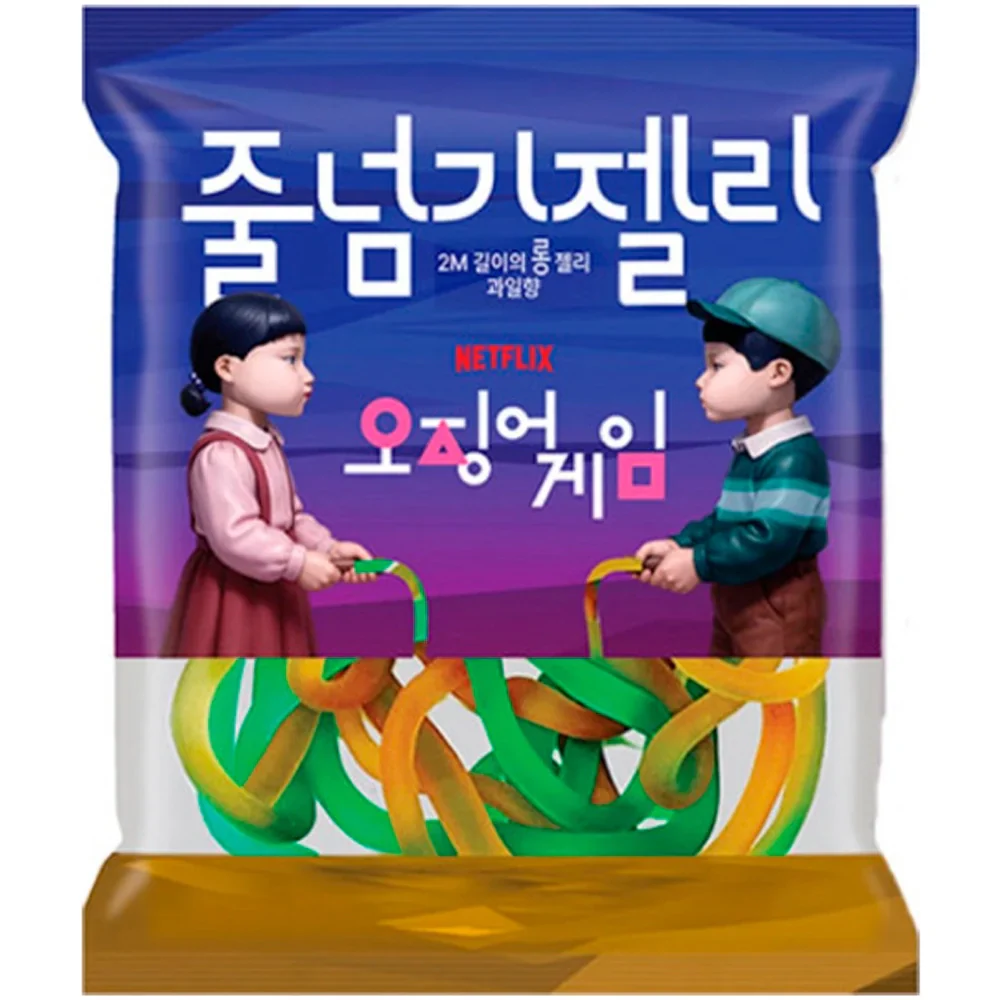 Neflix Squid Jumping Rope Game Fruit Jelly 35g