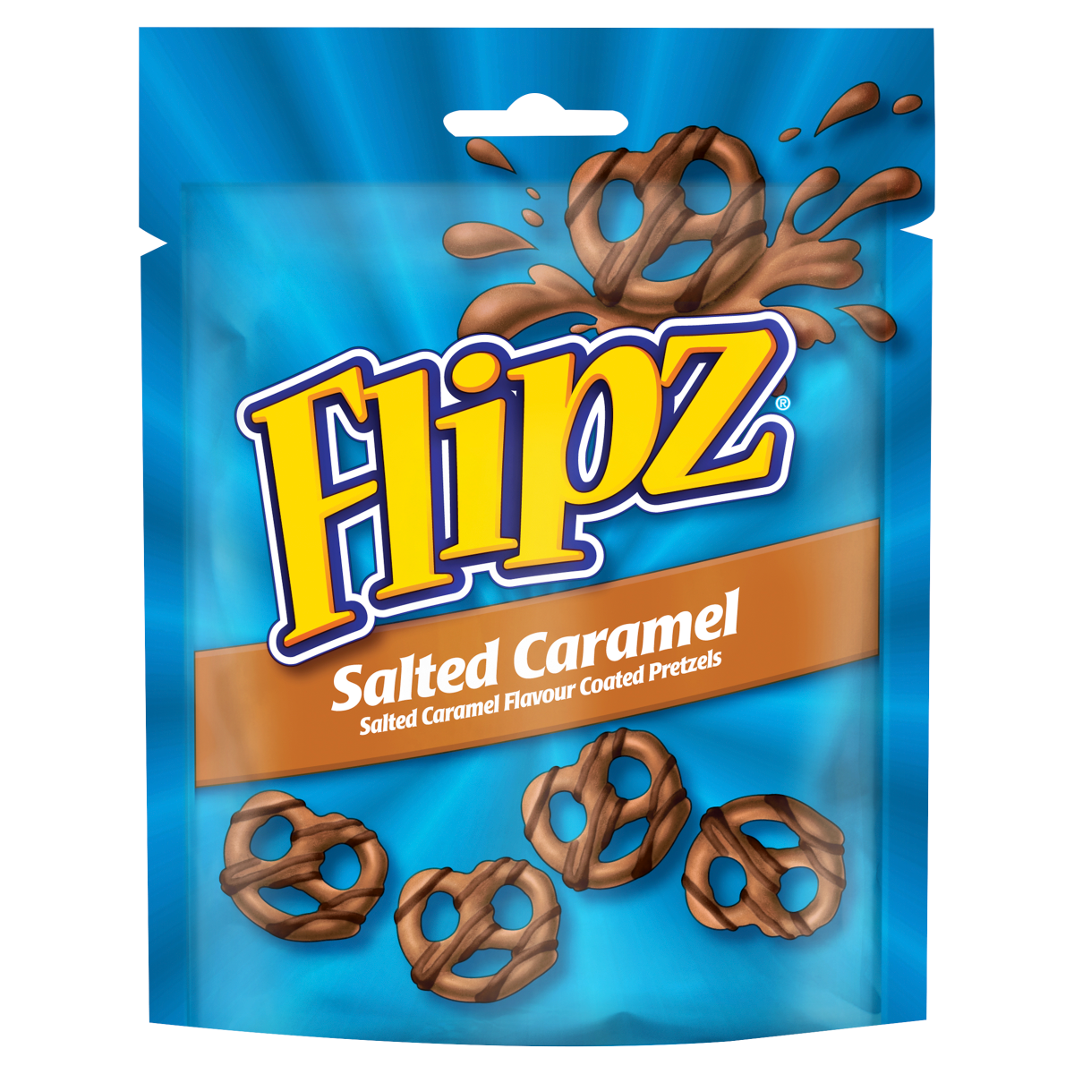 Flipz Pretzels Salted Caramel 90g