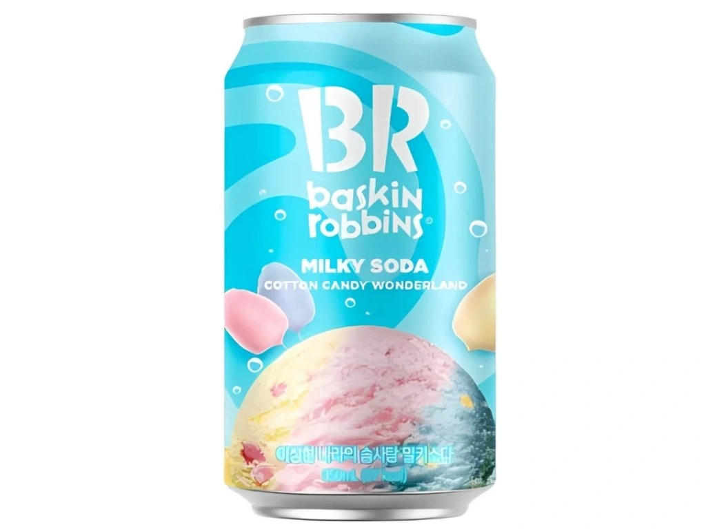 Baskin Robins Candyfloss-mousserende drik