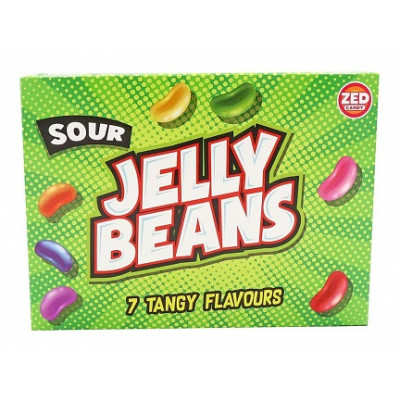 Zed Candy Sour Jelly Beans 120g – Syrlige Jelly Beans