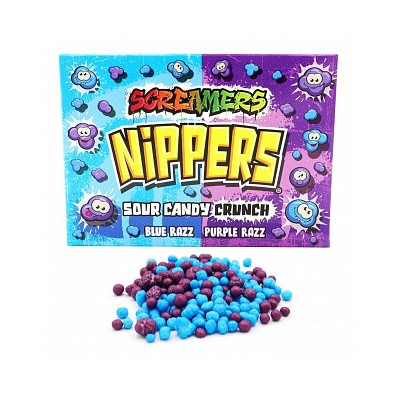 Zed Candy Screamers Nippers Sour Candy Crunch 120g