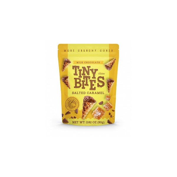 Tiny Bites Waffle Cones Salted Caramel