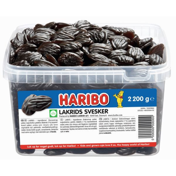 Haribo Lakrids Svesker