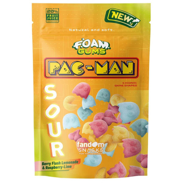 Fandom Snacks Skumgummier Pac-Man sour 125g