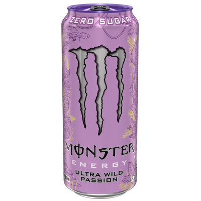 Monster Energy Ultra Wild Passion 0,473 L