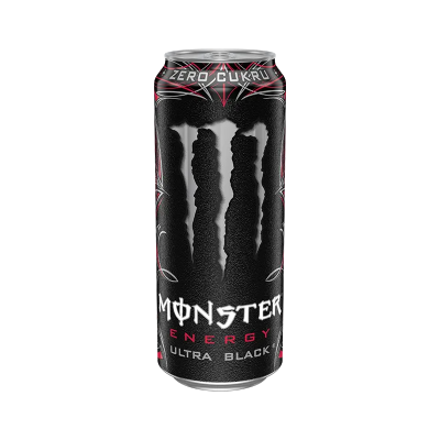Monster Energy Ultra Black – Sukkerfri Energidrik med Kirsebærsmag