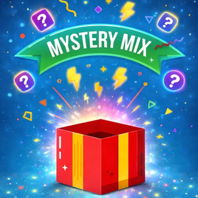 Mystery Box – Snacks & Drikke