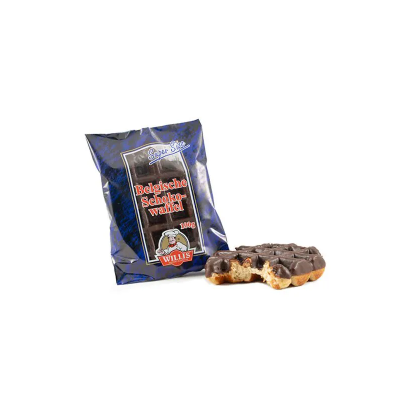 Belgisk Chokolade Vaffel 100g – Schoko Waffel Snack