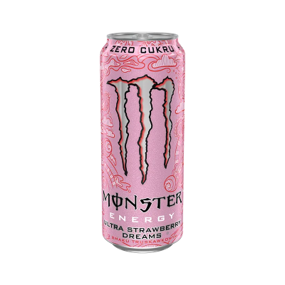 Monster Ultra Strawberry Dreams – Sukkerfri Energidrik Jordbær