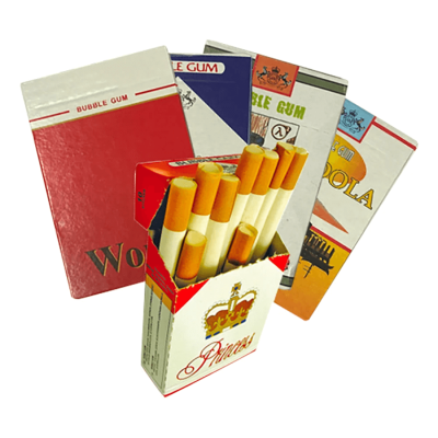 Retro Cigarette Bubble Gum – Klassisk Tyggegummi Cigaretter