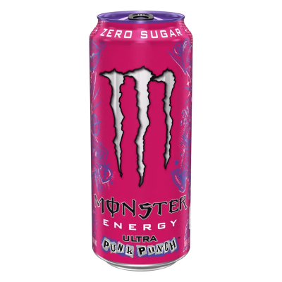 Monster Energy Ultra Punk Punch 473 ml – Zero Sugar Energidrik