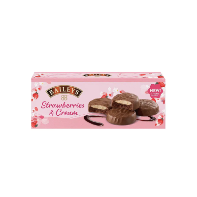 Baileys Strawberries & Cream Chokolade – Luksus chokolade med jordbær