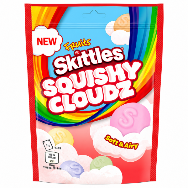 Skittles Squishy Cloudz Fruits