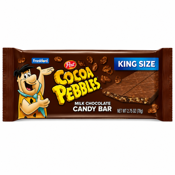 Cocoa Pebbles Milk Chocolate Candy Bar King Size