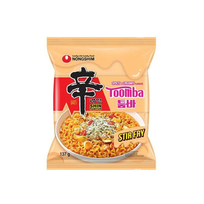 Nongshim Shin Ramyun Toomba Stir Fry 137g – Spicy & Creamy Noodles