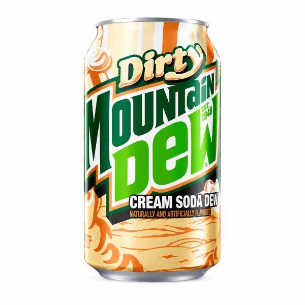 Mountain Dew Dirty Cream Soda