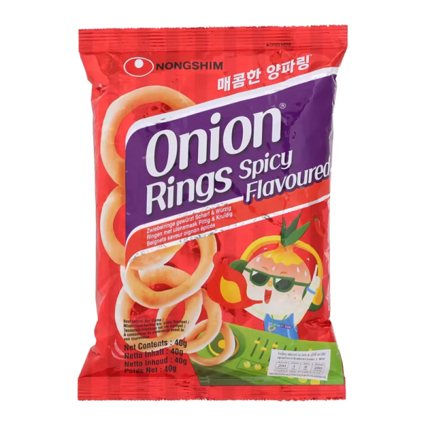 Nongshim Onion Rings 40g,Spicy