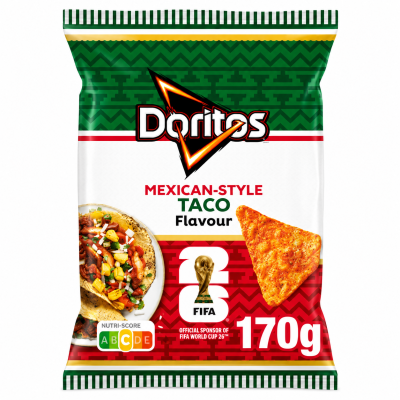 Doritos Mexican Style Taco 170 g | Sprøde Tortillachips