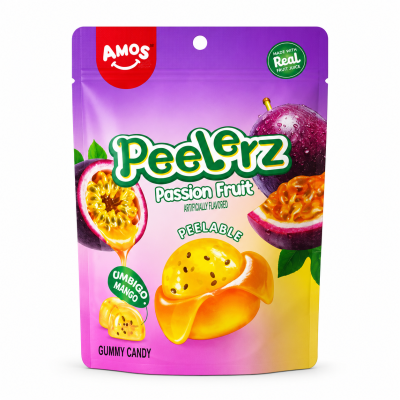 Amos Peelerz Passion Fruit | Peelable Vingummi | SlikOasen