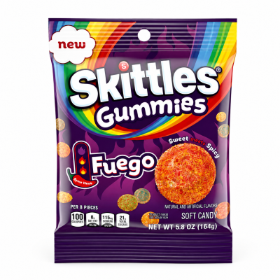Skittles Gummies Fuego 164 g | Sweet & Spicy | SlikOasen