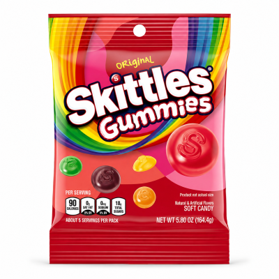 Skittles Gummies Original 164,4 g | SlikOasen