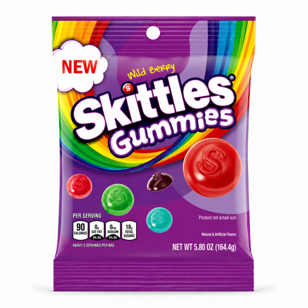 Skittles Gummies Wild Berries