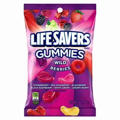 Life Savers Gummies Wild Berries 198 g | SlikOasen