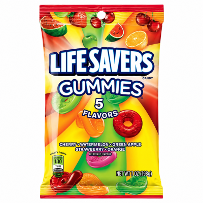 Life Savers Gummies 5 Flavors 198 g | SlikOasen