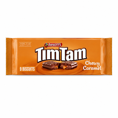 Tim Tam Chewy Caramel 9 stk | Arnott’s | SlikOasen