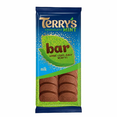 Terry’s Chocolate Mint Bar | Chokolade med Mint | SlikOasen