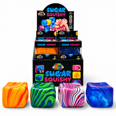Sugar Squishy – Farverigt Squishy & Fidget Legetøj | SlikOasen