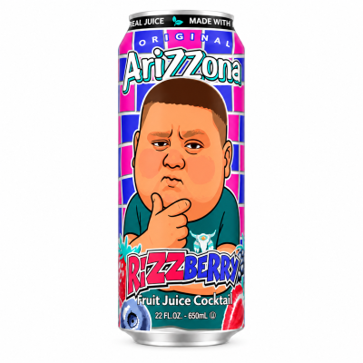 AriZona Rizzberry 650 ml – The Rizzler Fruit Juice Cocktail