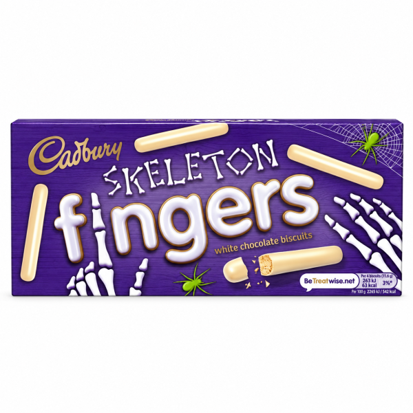Cadbury Skeleton Fingers White Chocolate