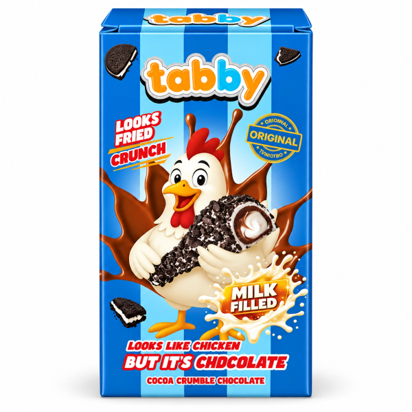 Tabby Cocoa Crumble Chocolate