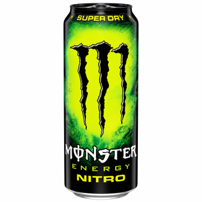 Monster Energy Nitro Super Dry | Køb hos SlikOasen