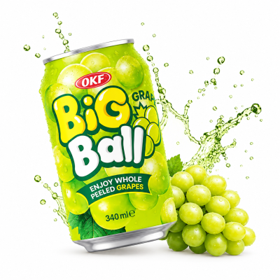 OKF Big Ball Grape 340 ml – Køb hos SlikOasen
