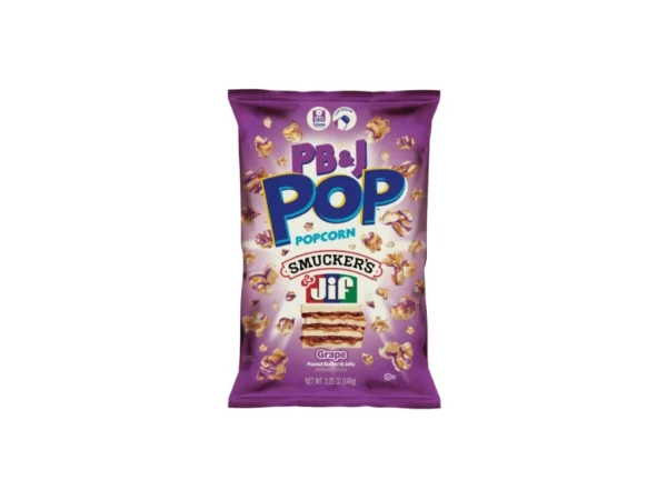 Candy Pop Popcorn 149g – Peanut Butter & Grape​