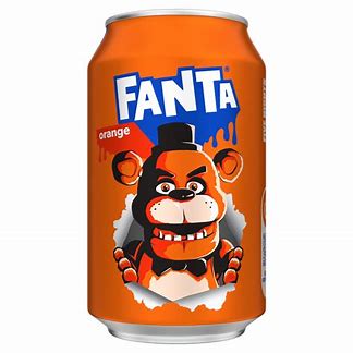 Fanta USA Orange x Freddy Fazbear